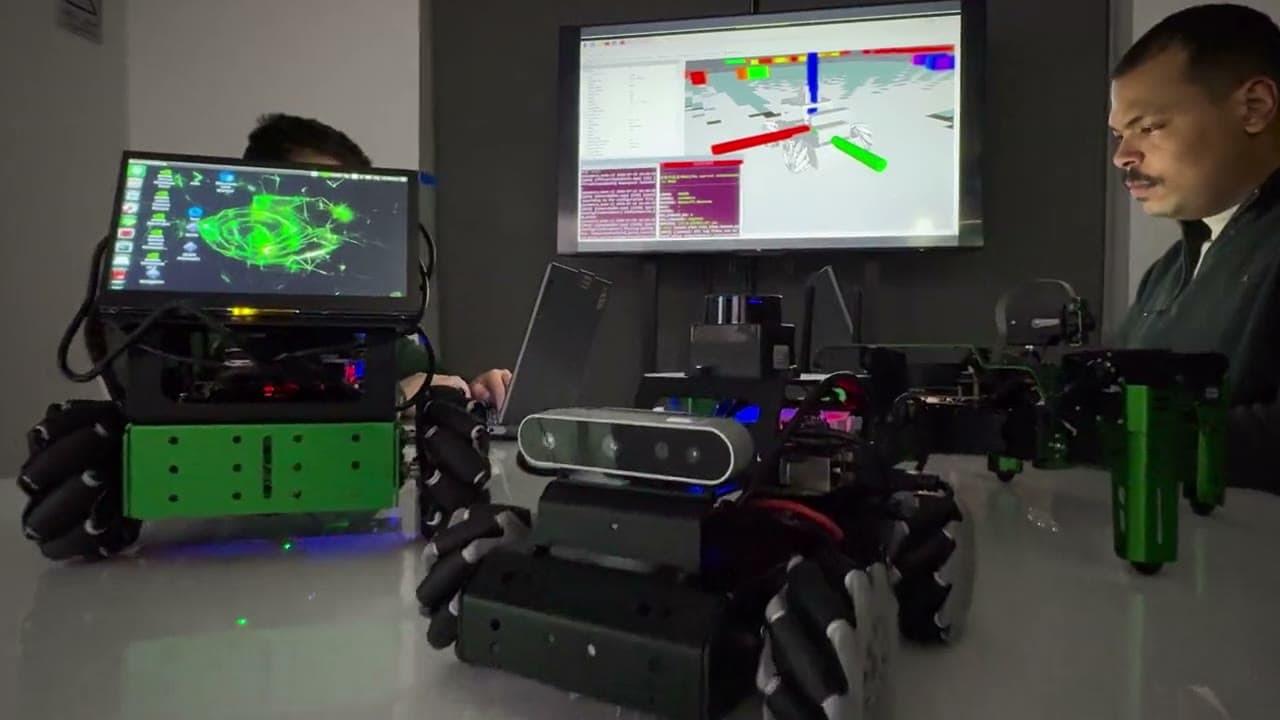 Robotics Lab Setup — American University of Madaba